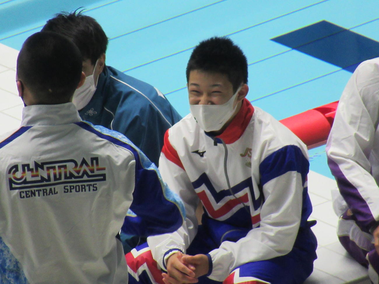 男子高飛び込みに出場した玉井陸斗（撮影・益田一弘）