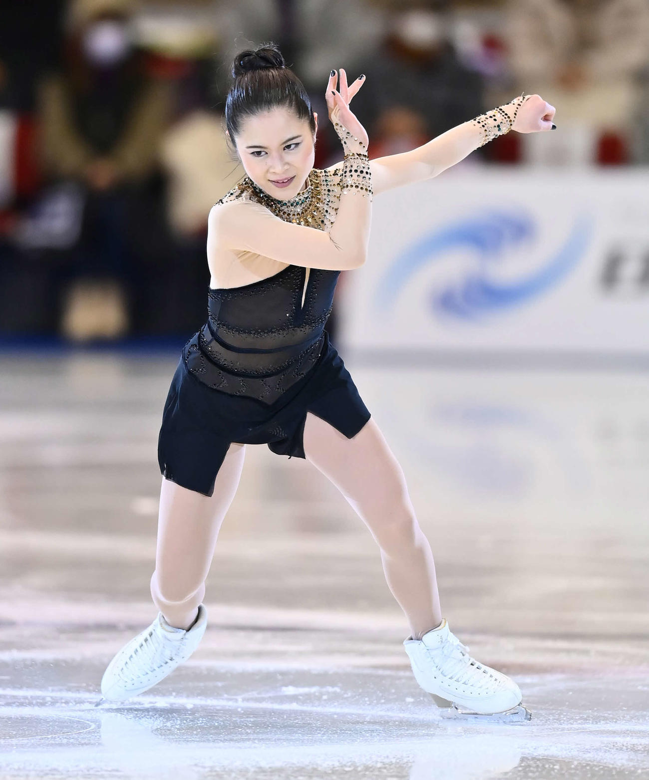 宮原知子（2021年1月4日撮影）