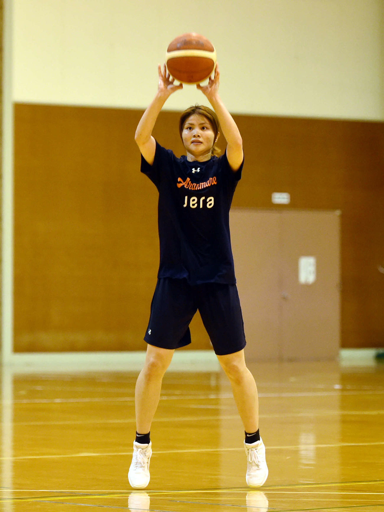リーグ開幕に向けて調整する田中