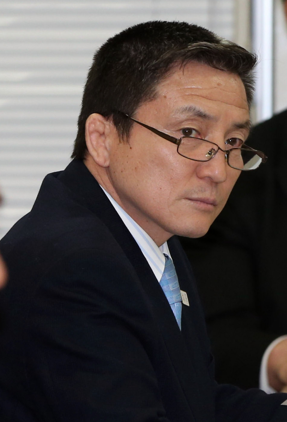 富山英明氏（2018年3月8日撮影）