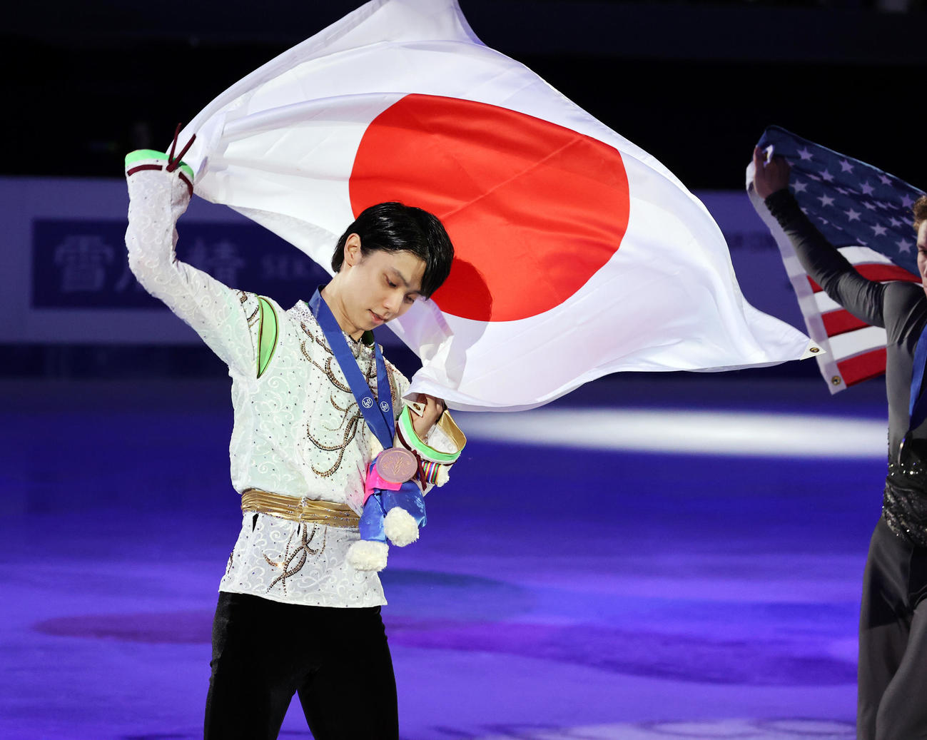 20年2月、フィギュアスケート4大陸選手権　初優勝の羽生結弦
