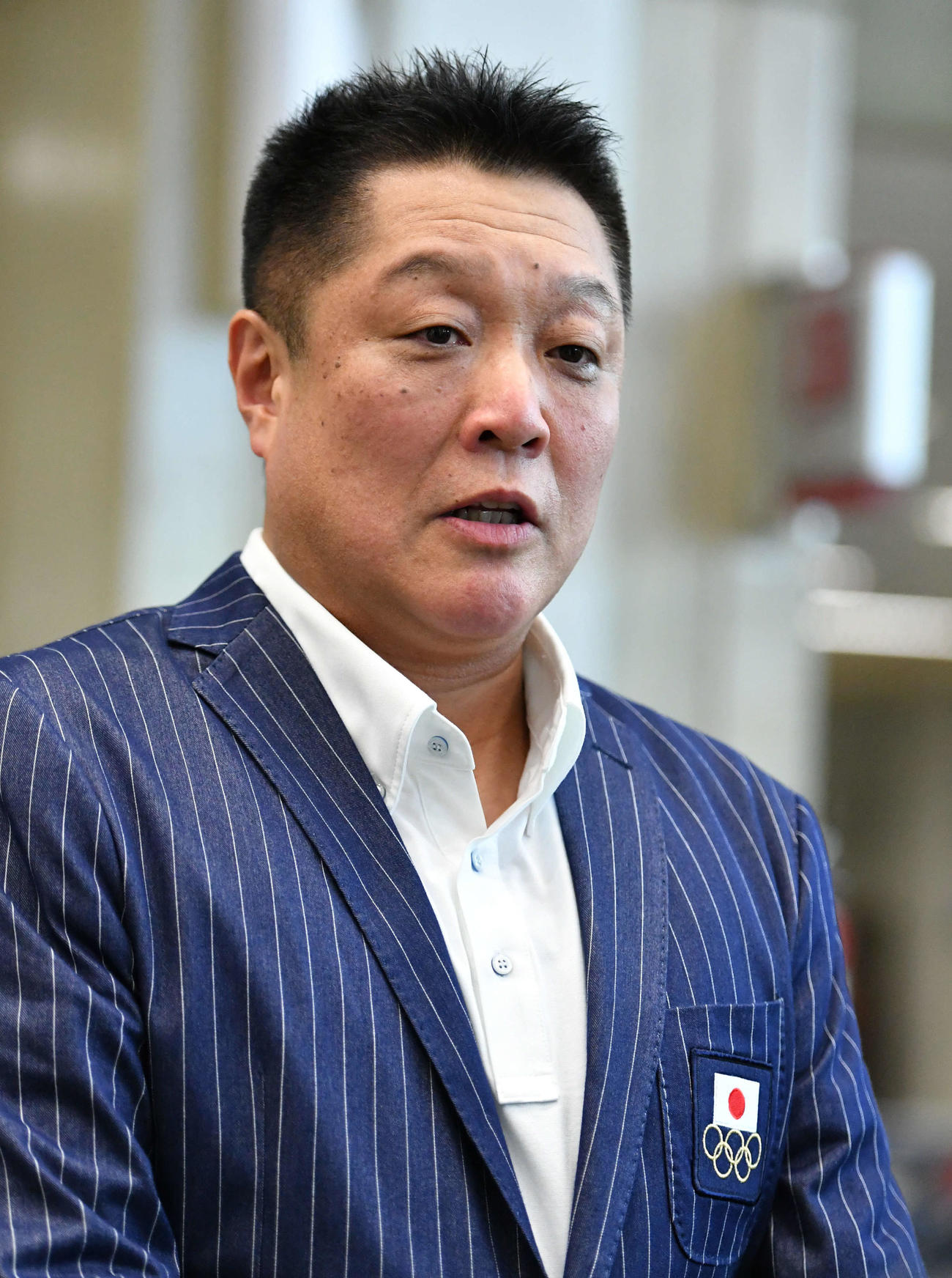 真鍋政義氏（2016年7月31日撮影）