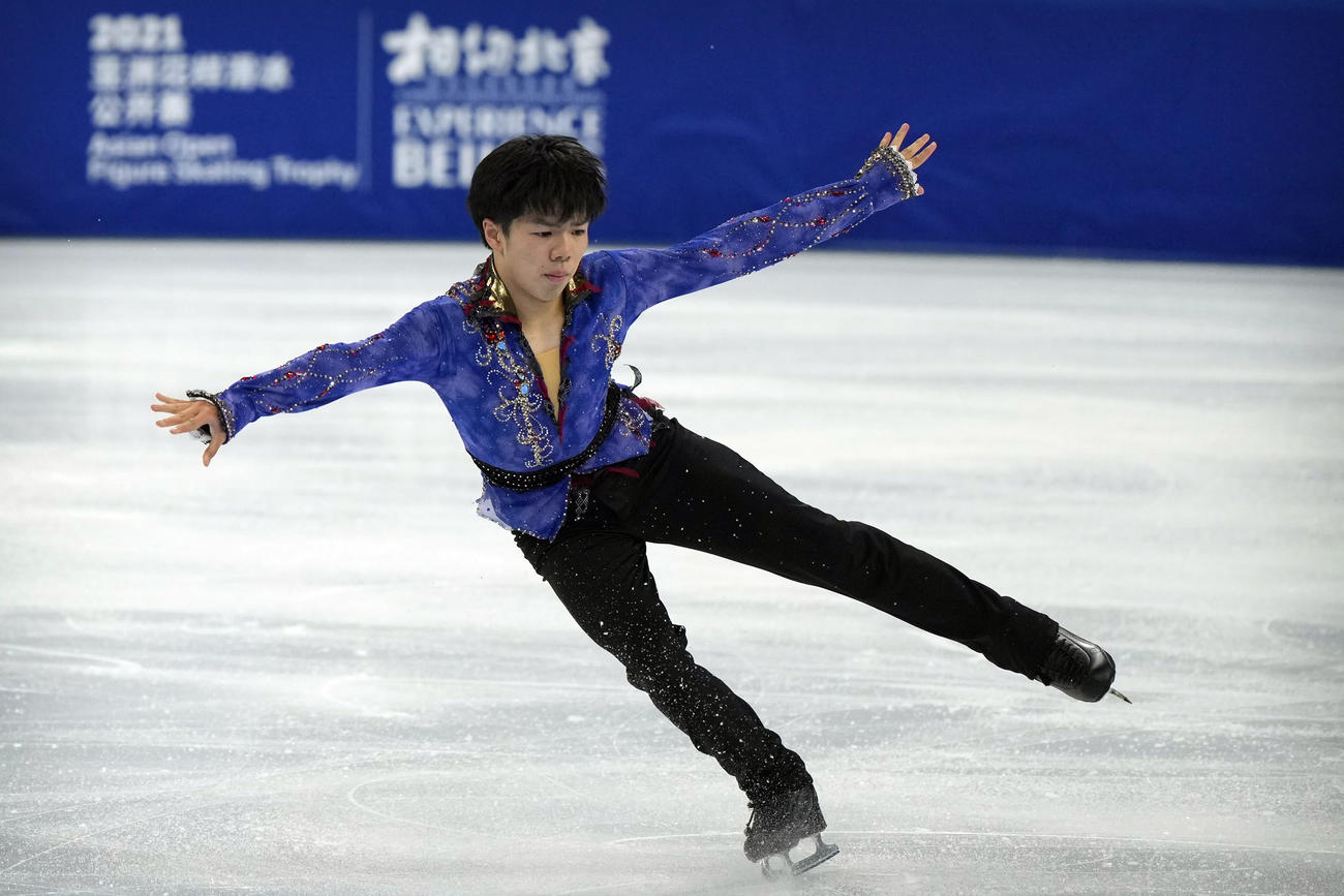 90・77点を記録し、SP2位の佐藤駿（AP）