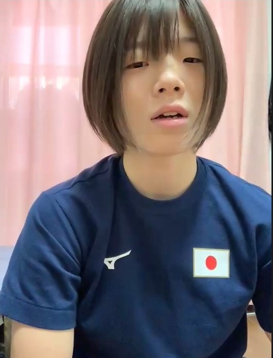 オンライン取材に応じる古賀若菜