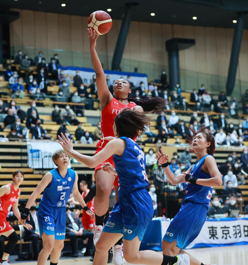 五輪銀オコエ桃仁花 途中出場も最多15得点 疲れたけど 逆に楽しんで バスケットボール写真ニュース 日刊スポーツ