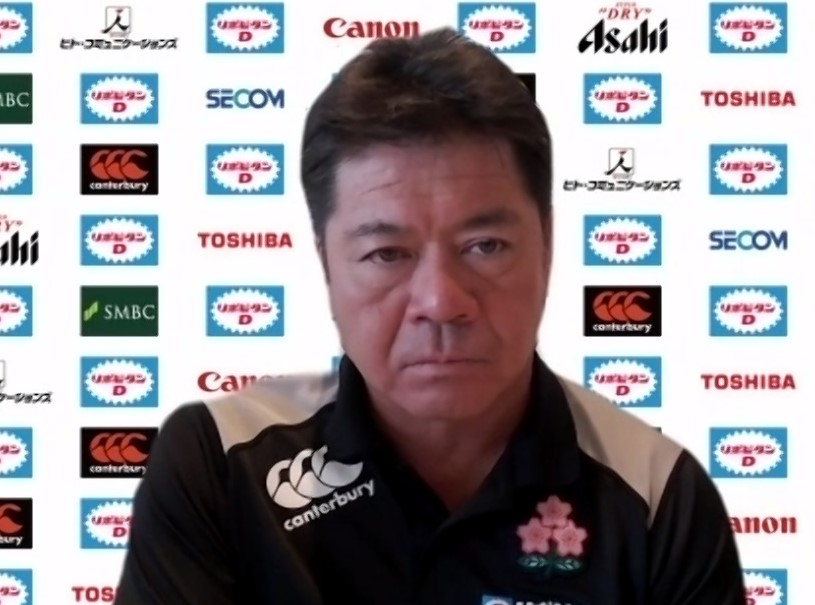 オンライン取材に応じる藤井雄一郎ナショナルチームディレクター