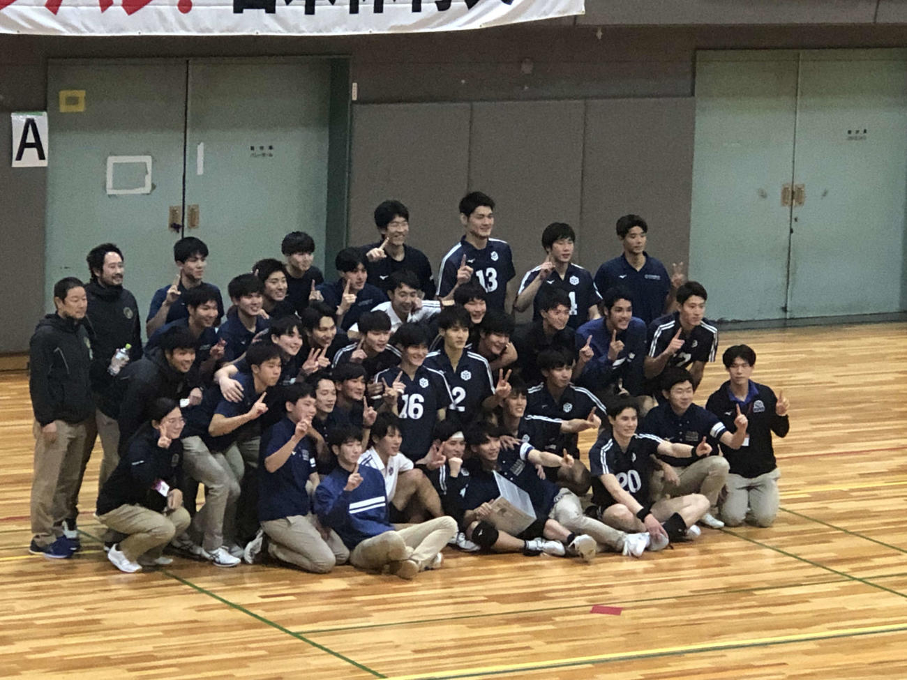 秋季リーグを全勝優勝した日体大（撮影・平山連）