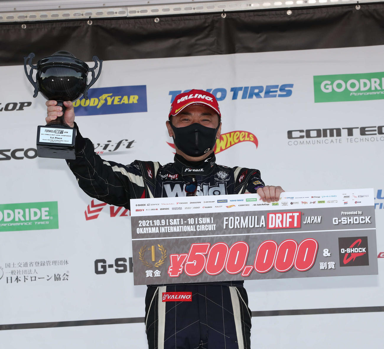 最終戦を待たずに年間総合優勝を決めた山下広一