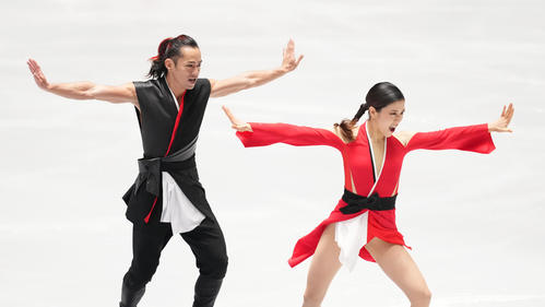村元哉中＆高橋大輔組「国際大会の初戦で70点台はうれしい」／一問一答
