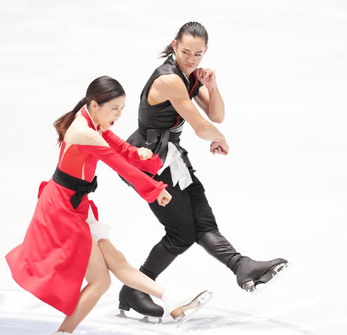 村元哉中＆高橋大輔組「国際大会の初戦で70点台はうれしい」／一問一答