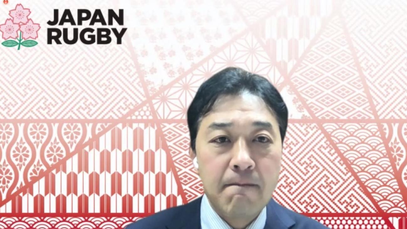 日本協会の理事会後にオンラインで取材に応じた岩渕健輔専務理事