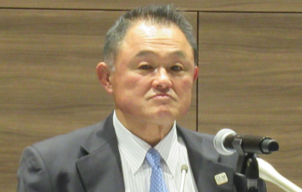 日本オリンピック委員会の山下泰裕会長（2020年11月30日撮影）