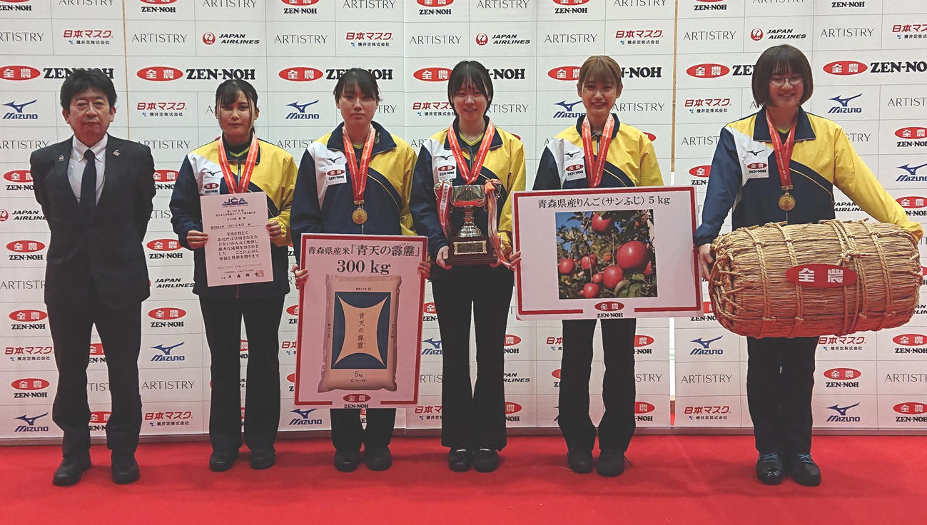初優勝した帯広畜産大