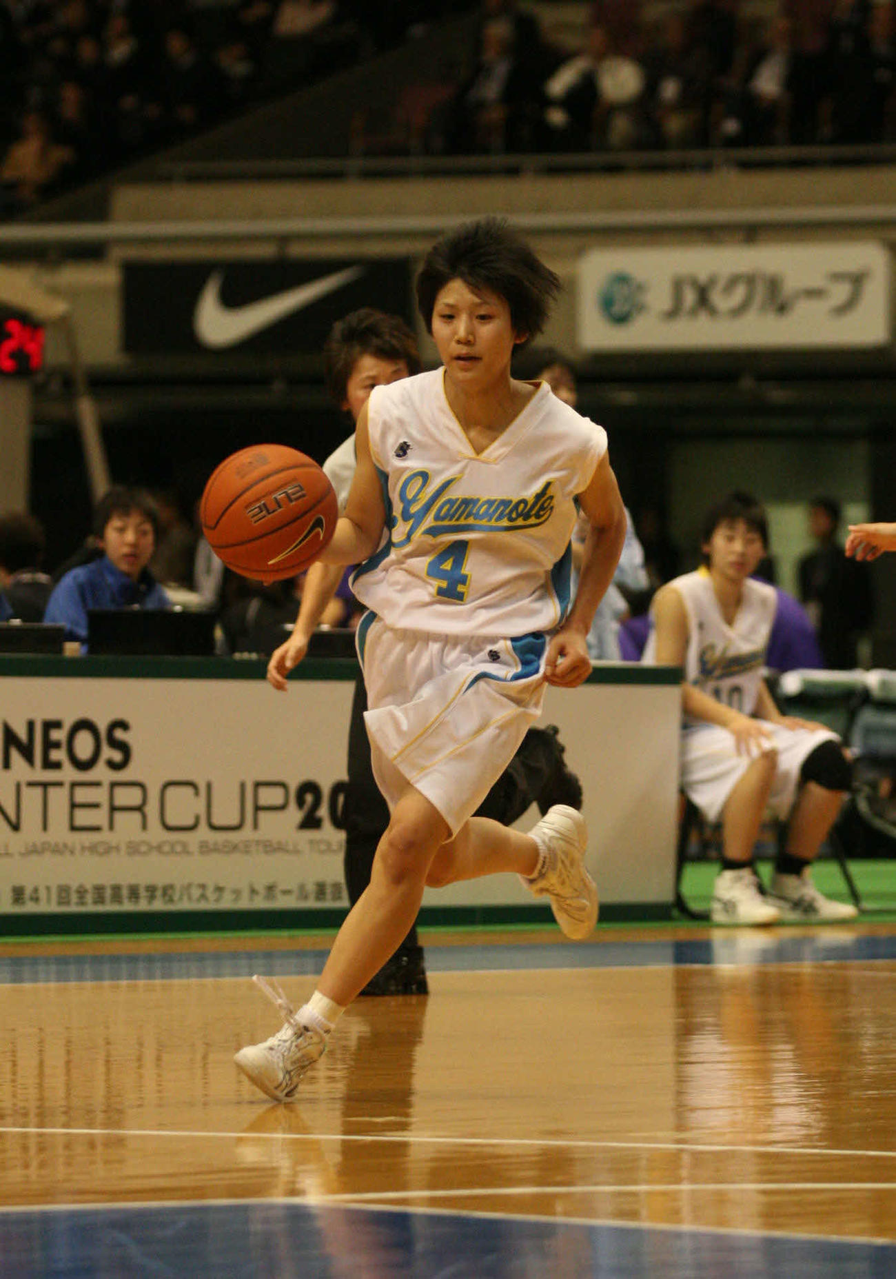 札幌山の手時代の町田瑠唯（2010年12月26日撮影）