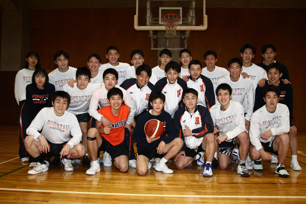 33年ぶりの出場へ張り切る北越メンバー