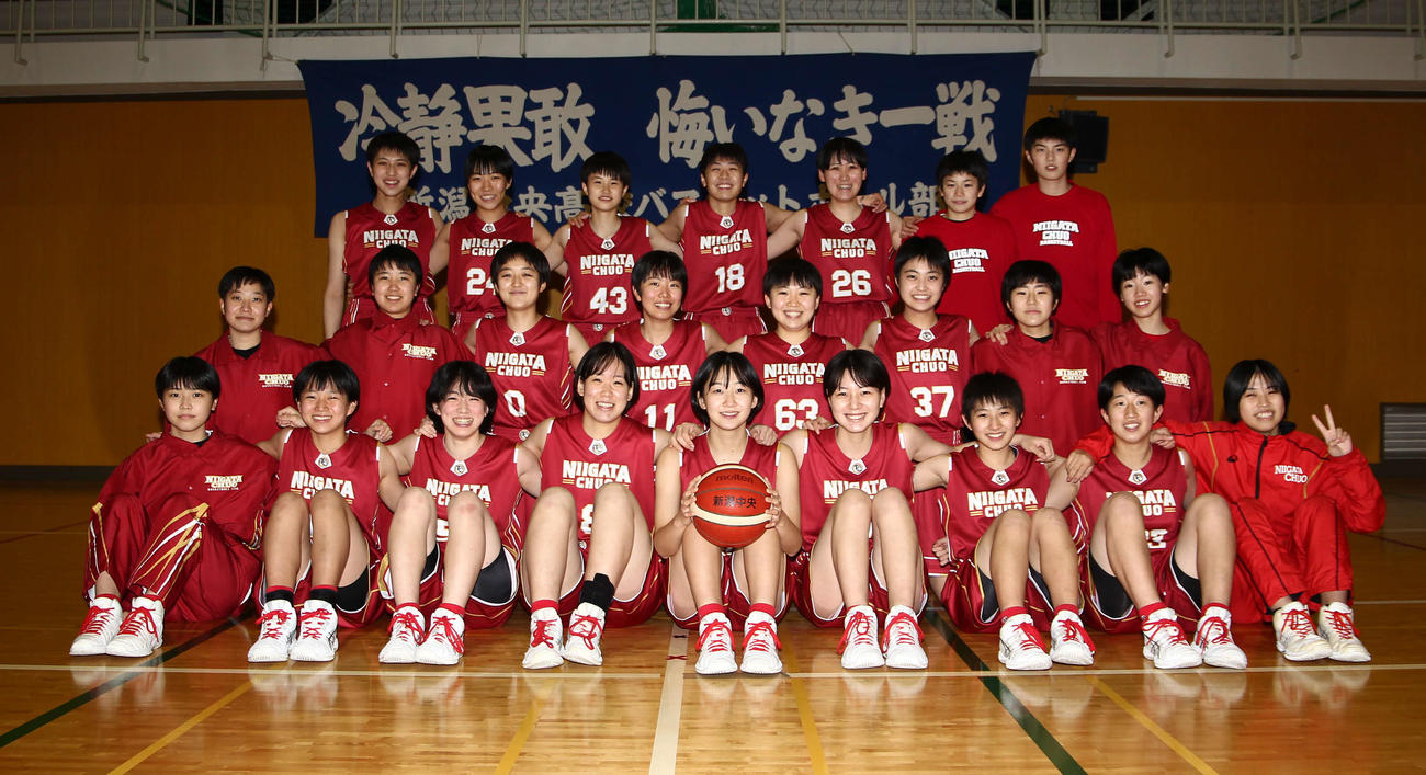 初戦勝利へ一丸の新潟中央