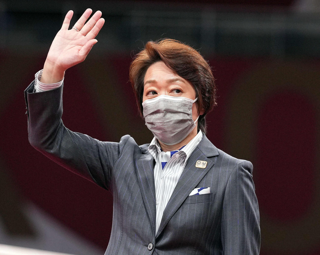 橋本聖子会長（2021年9月4日撮影）