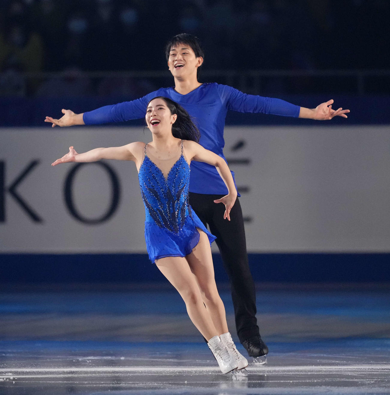 三浦璃来、木原龍一組（2021年11月14日撮影）