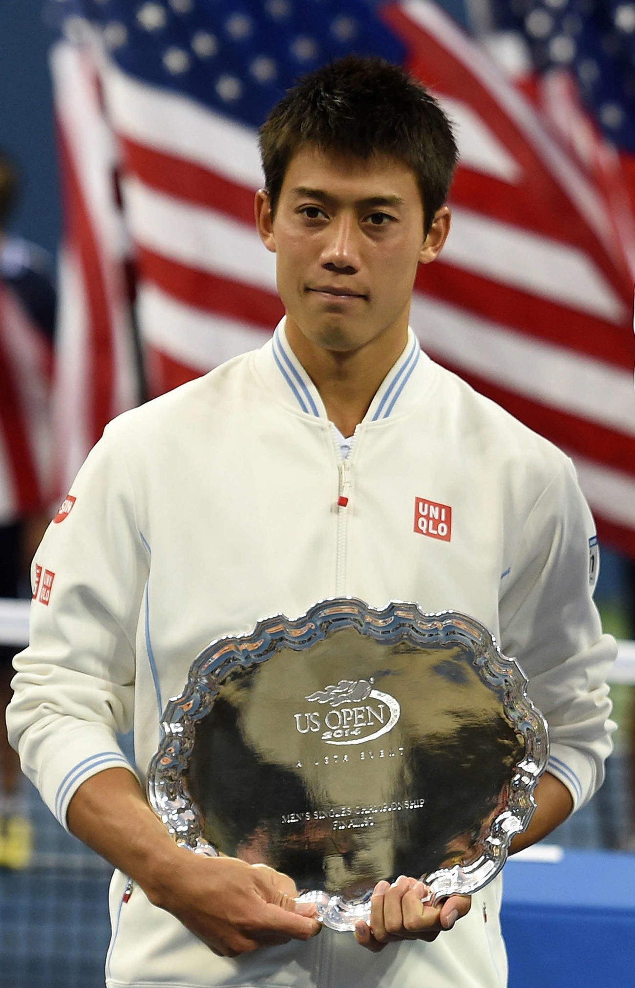 14年9月、テニス全米オープン男子シングルスで準優勝の錦織圭