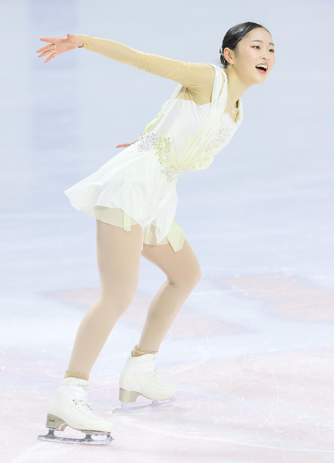 少年女子で3位となった江川（撮影・足立雅史）