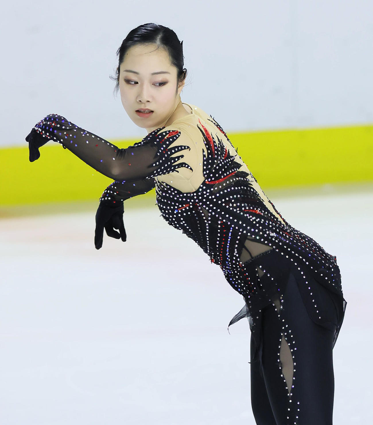 成年女子SPで7位の加藤（撮影・足立雅史）