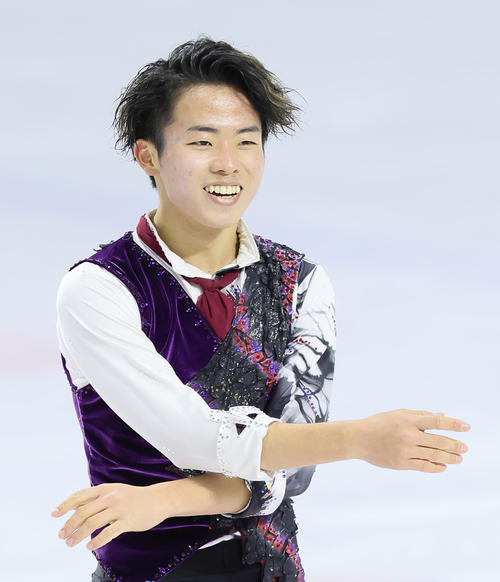 ｓｐ首位の山本草太が241 59点で完全ｖ 昨年８位の リベンジ果たせた フィギュア写真ニュース 日刊スポーツ