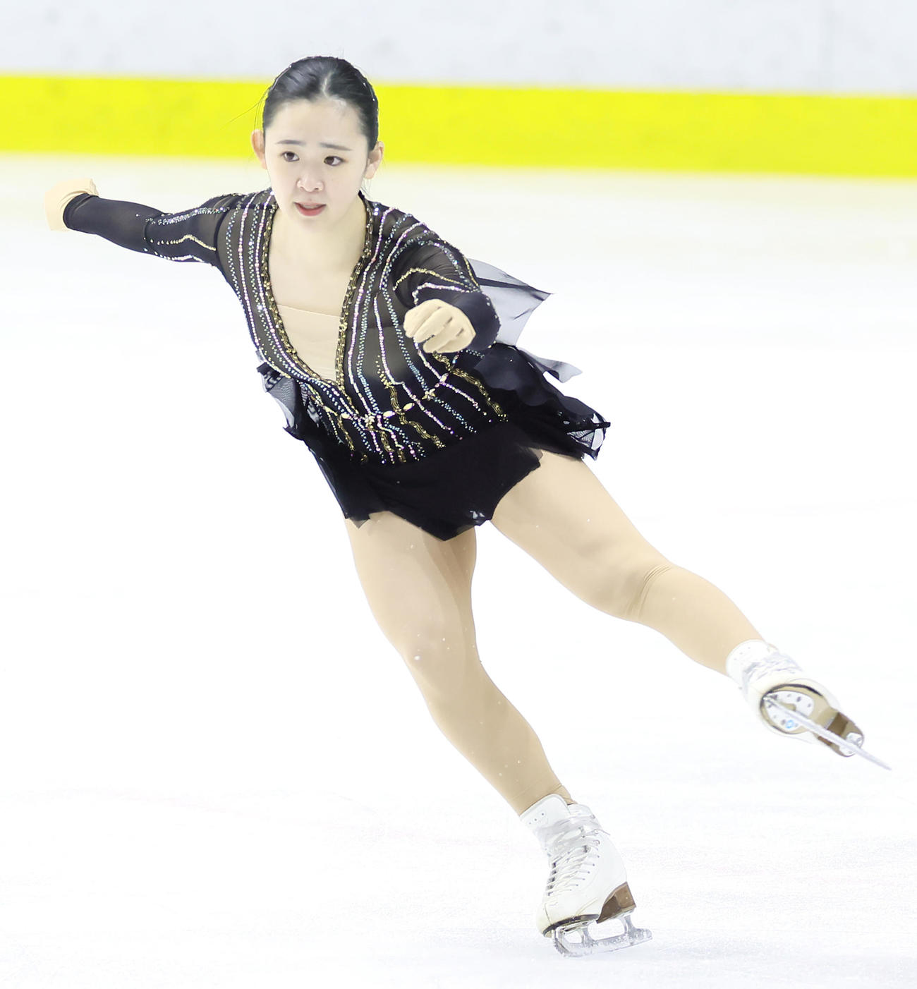 成年女子で3位の青木（撮影・足立雅史）