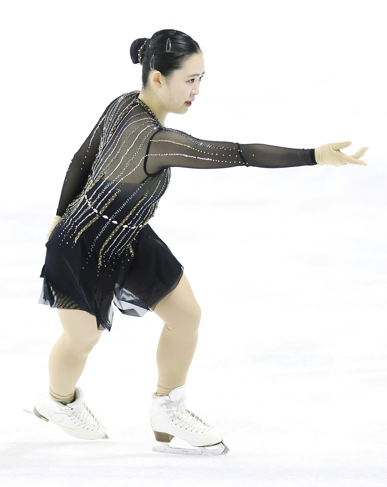 成年女子で3位の青木（撮影・足立雅史）