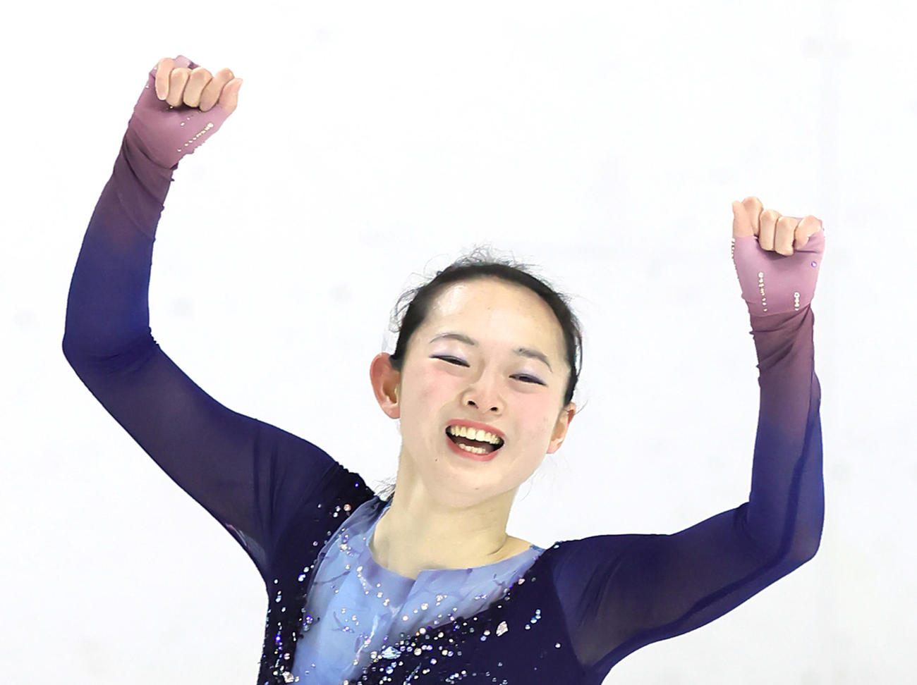 成年女子で2位となった大庭（撮影・足立雅史）
