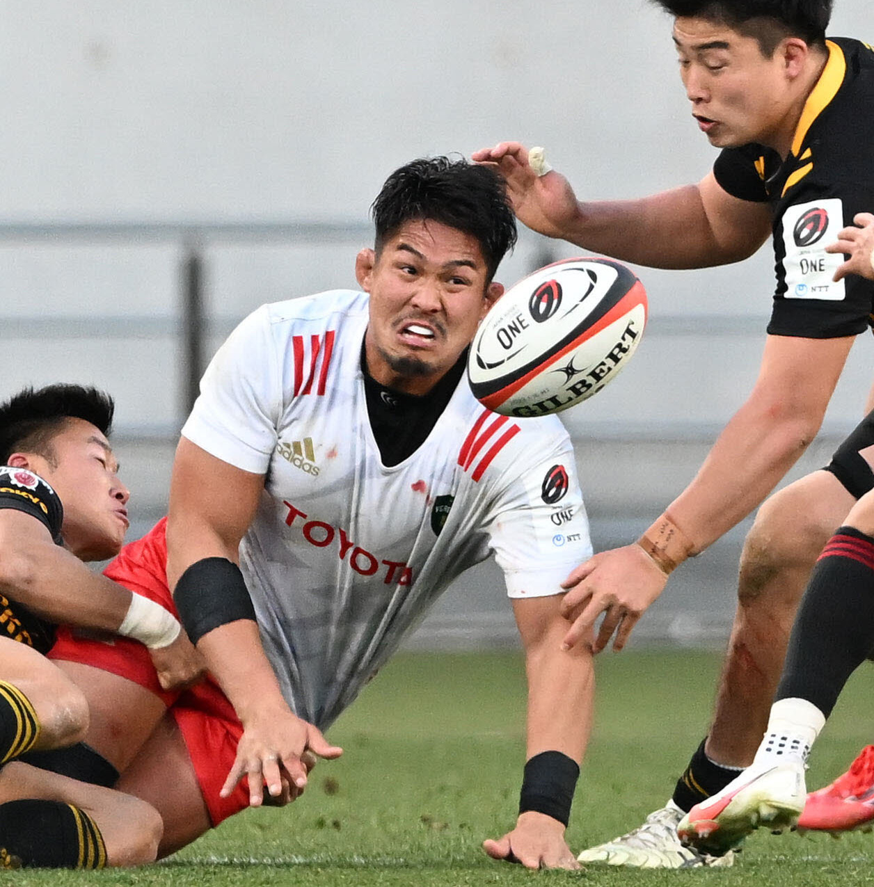 トヨタNO8姫野（中央）（2022年1月16日撮影）