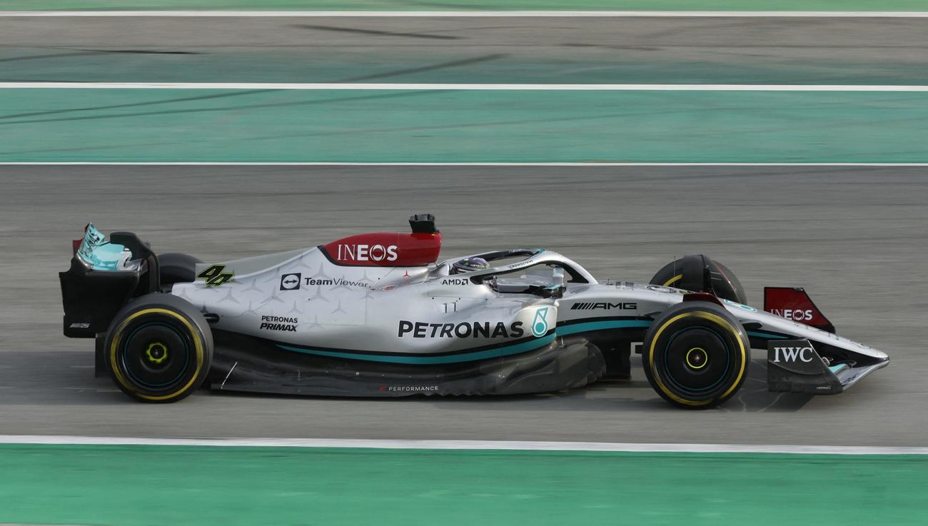 ハミルトンが総合トップタイム ガスリーがクラッシュで角田裕毅出番なし ｆ１合同テスト最終日 モータースポーツ 日刊スポーツ