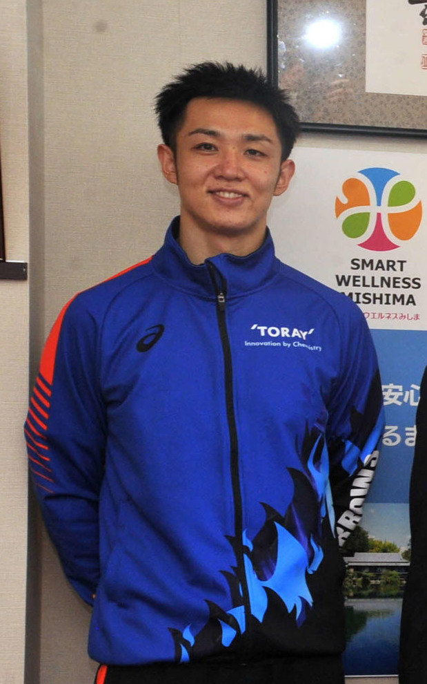 胃がんを公表した東レ藤井＝2021年10月