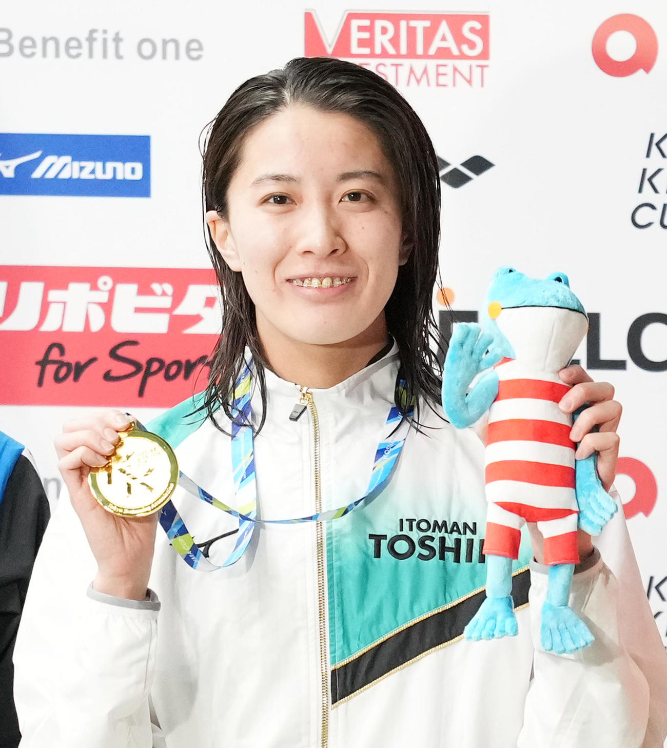 大橋悠依（2022年1月23日撮影）