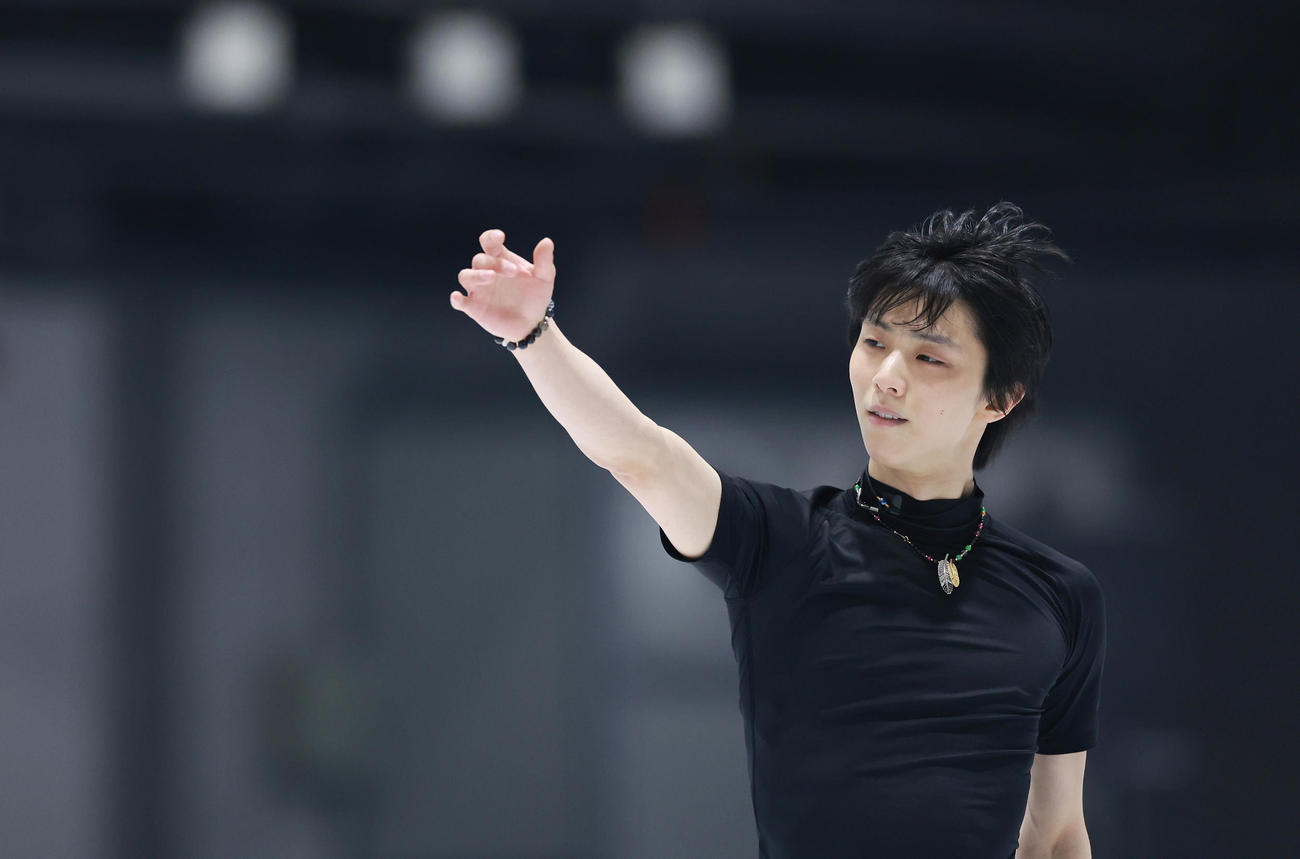 羽生結弦（2022年2月18日撮影）