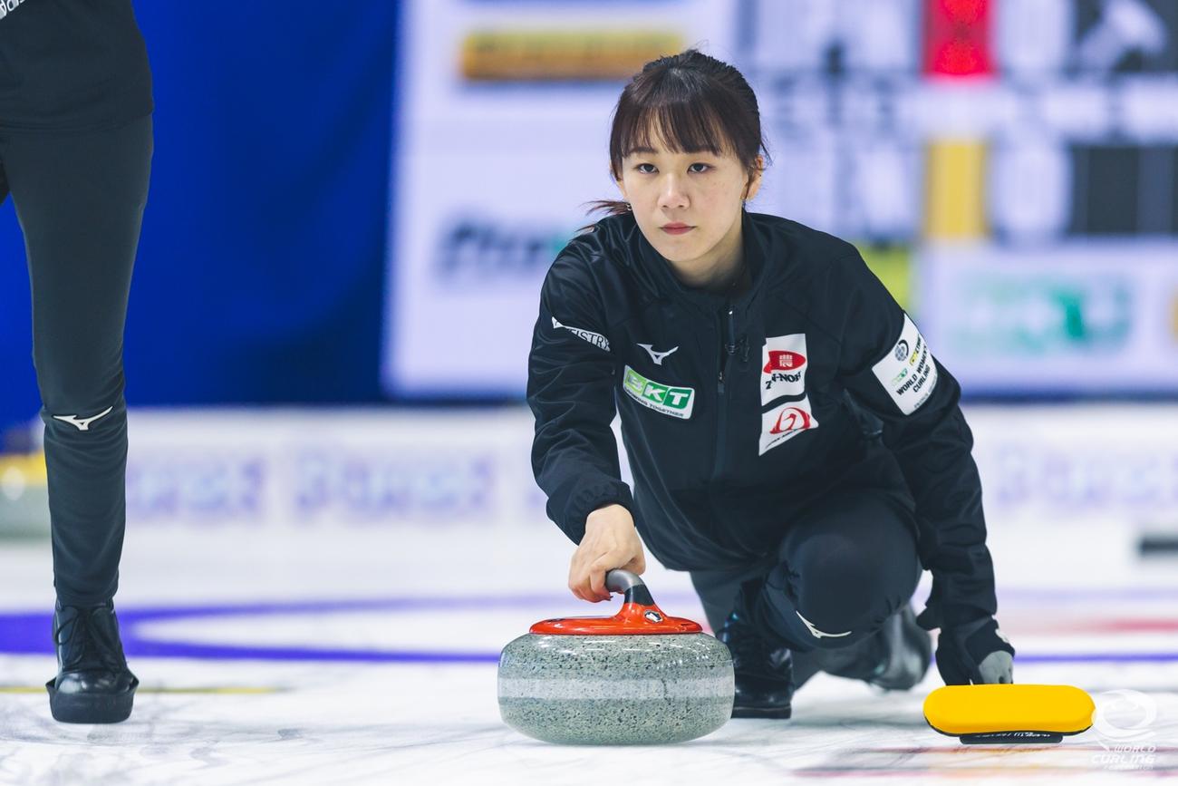 デンマーク戦に出場した北沢育恵（C）Copyright:WCF/Jeffrey Au 2022