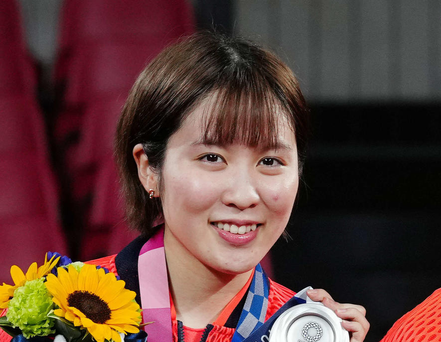 平野美宇（2021年8月5日撮影）
