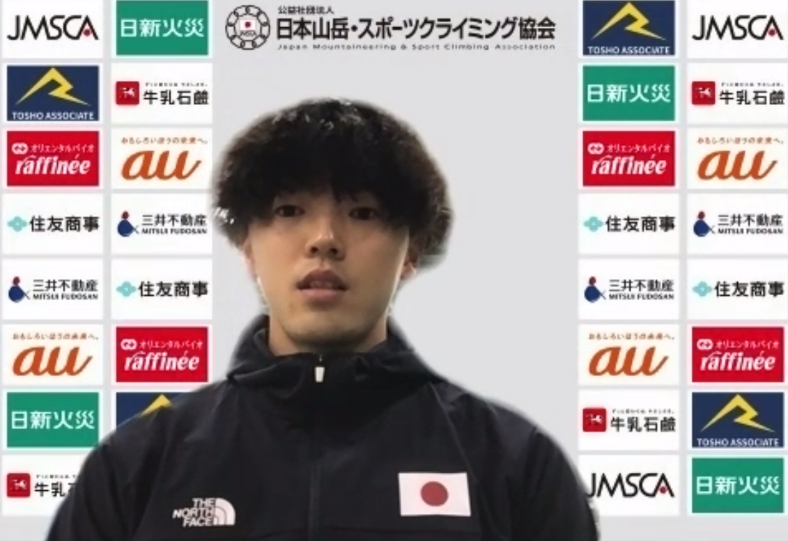 クライミングW杯マイリンゲン大会を前に思いを語る藤井快