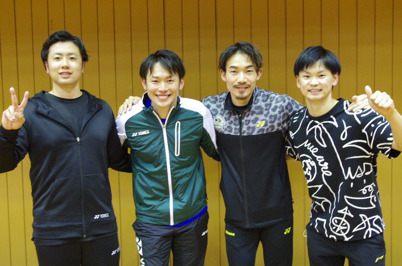 左から遠藤氏、嘉村氏、園田、渡辺