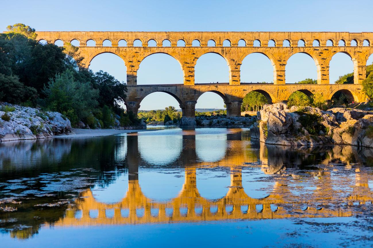 古代ローマ時代の水道橋「ポン・デュ・ガール」（C）Aurelio RODRIGUEZ－Site de Pont du Gard