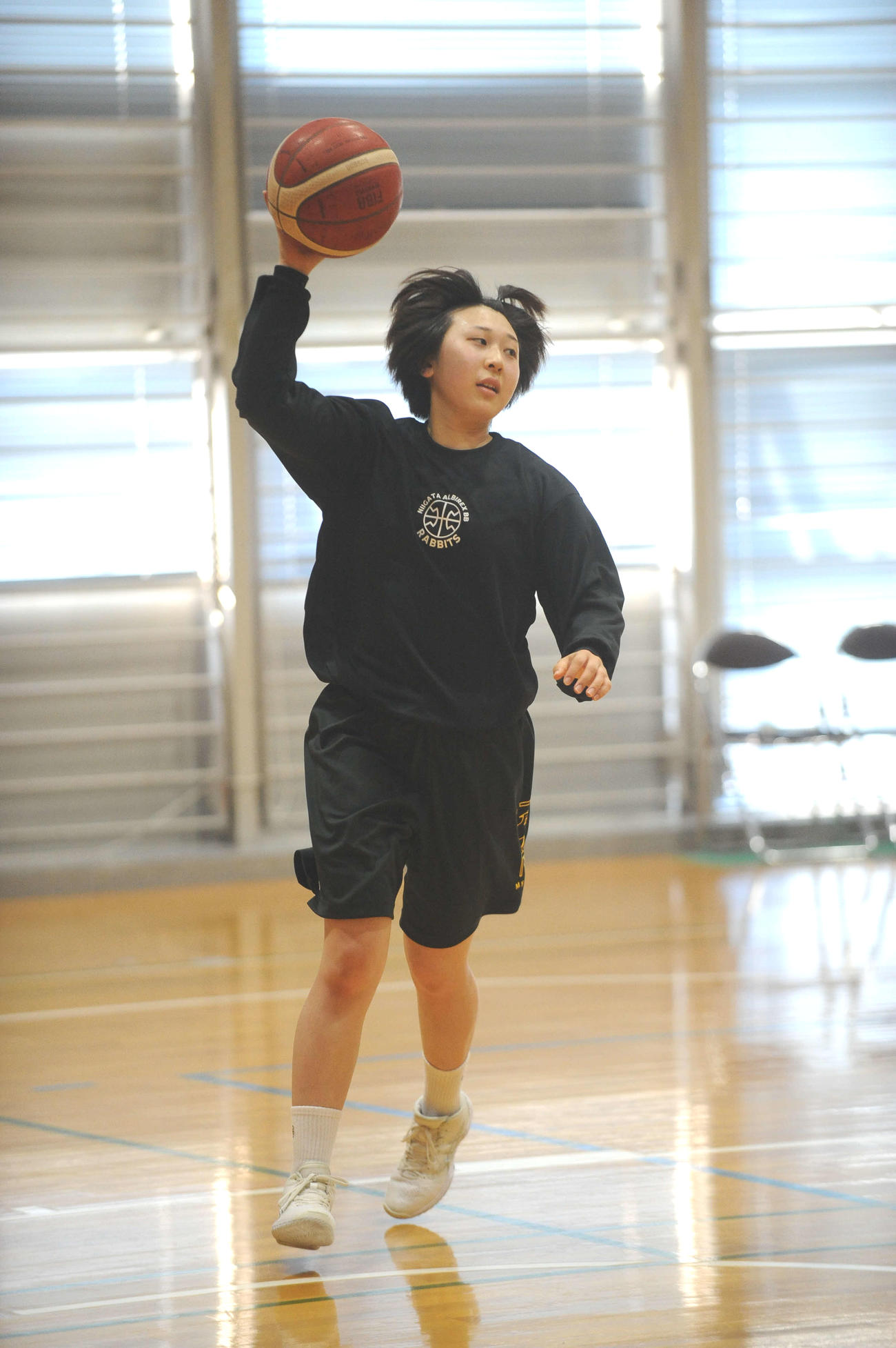 Wリーグ新潟溝部稚菜（20年6月4日撮影）