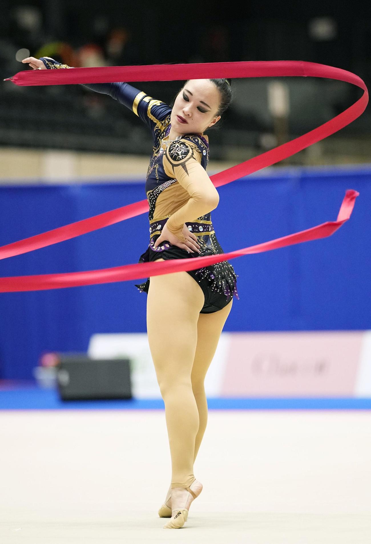 個人総合後半　松坂玲奈のリボン（共同）