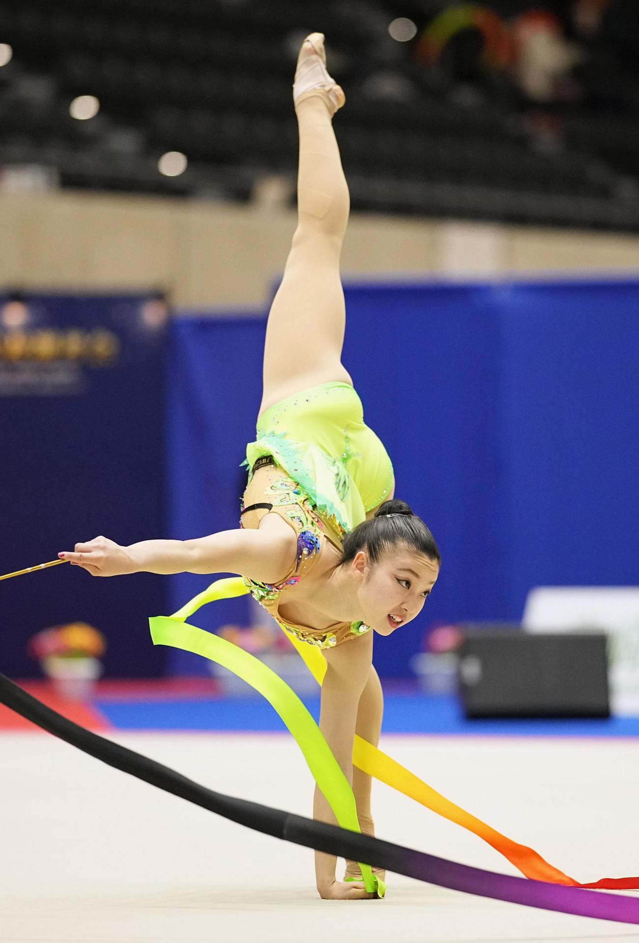 個人総合後半　柴山瑠莉子のリボン（共同）