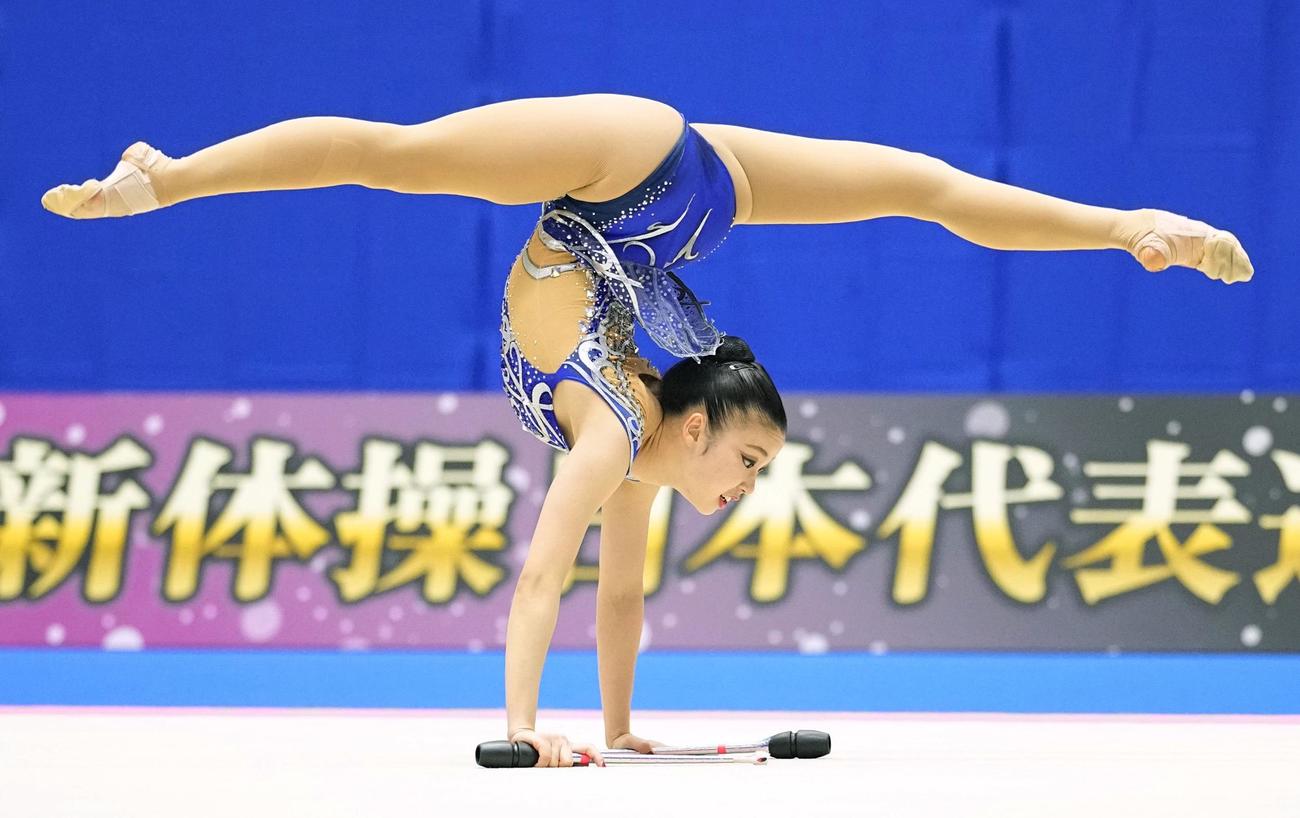 個人総合後半　柴山瑠莉子のクラブ（共同）
