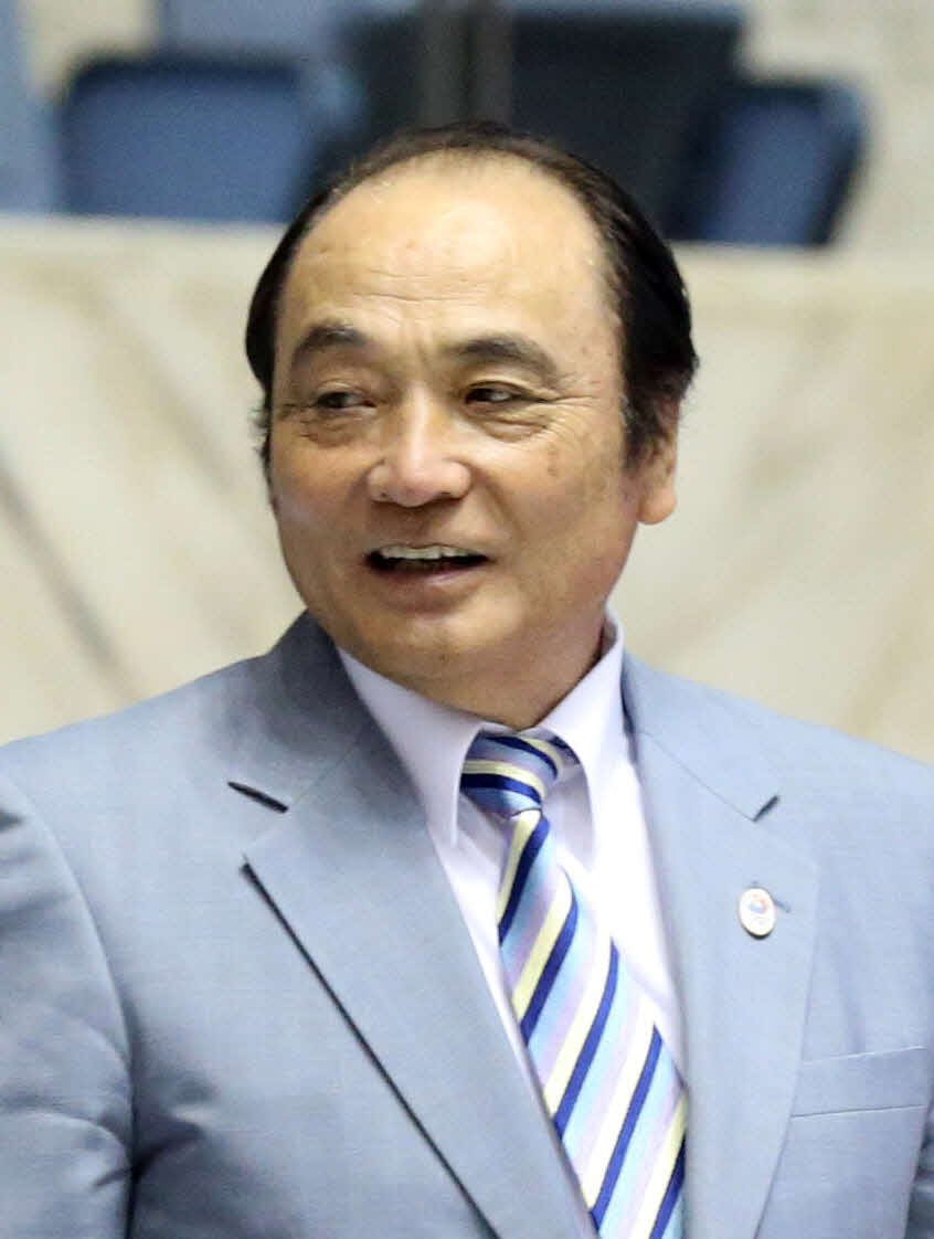 塚原光男氏（15年6月撮影）