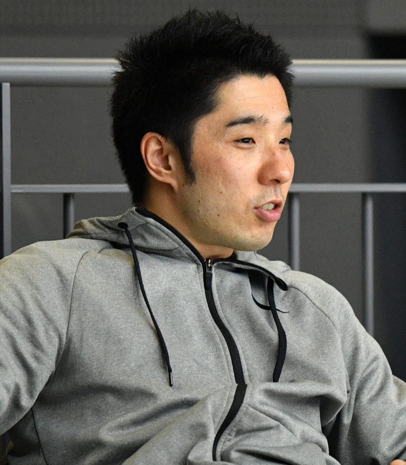 速見佑斗氏（2019年4月26日撮影）