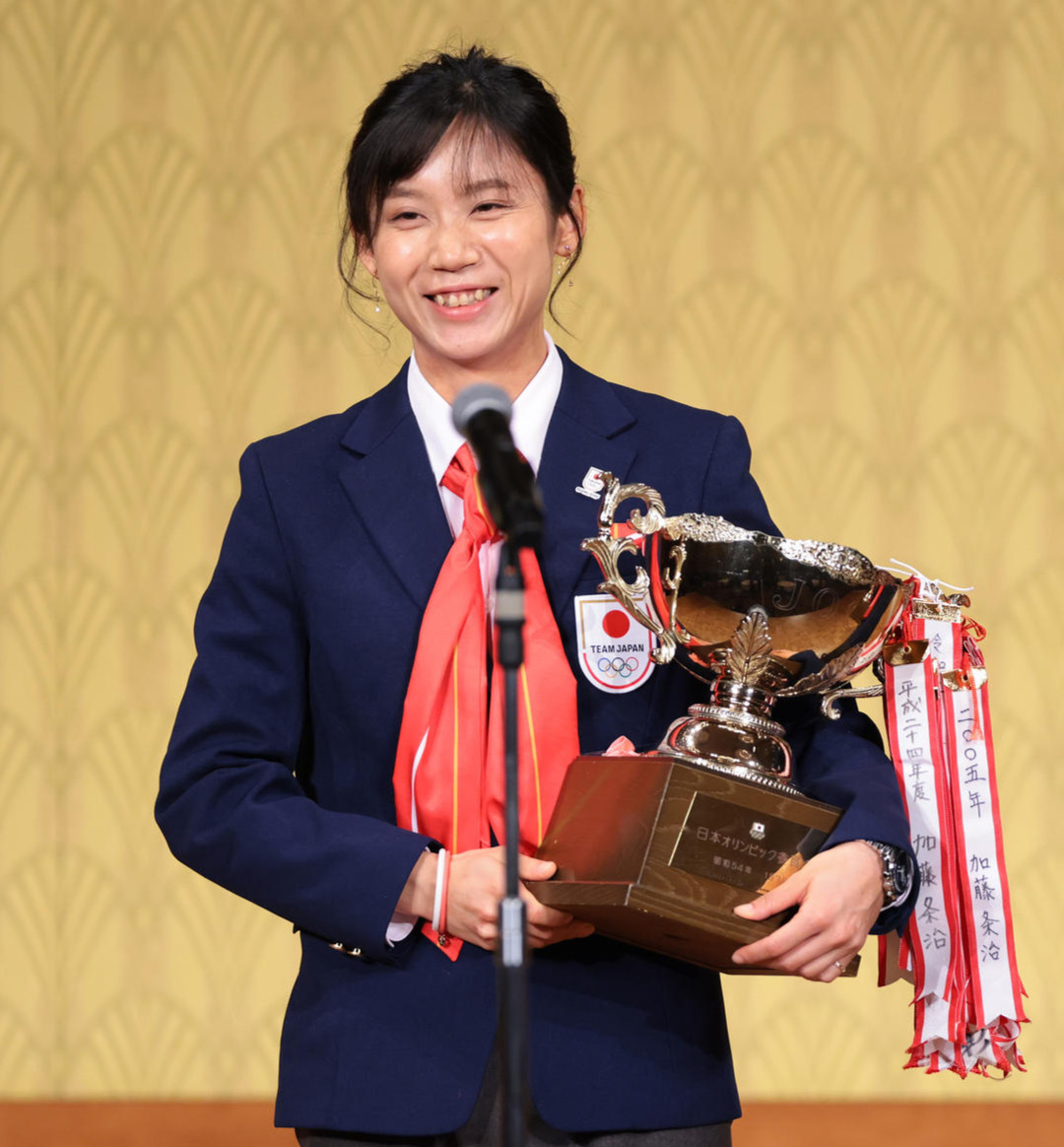 笑顔を見せる高木美帆（アフロスポーツ／JSF）