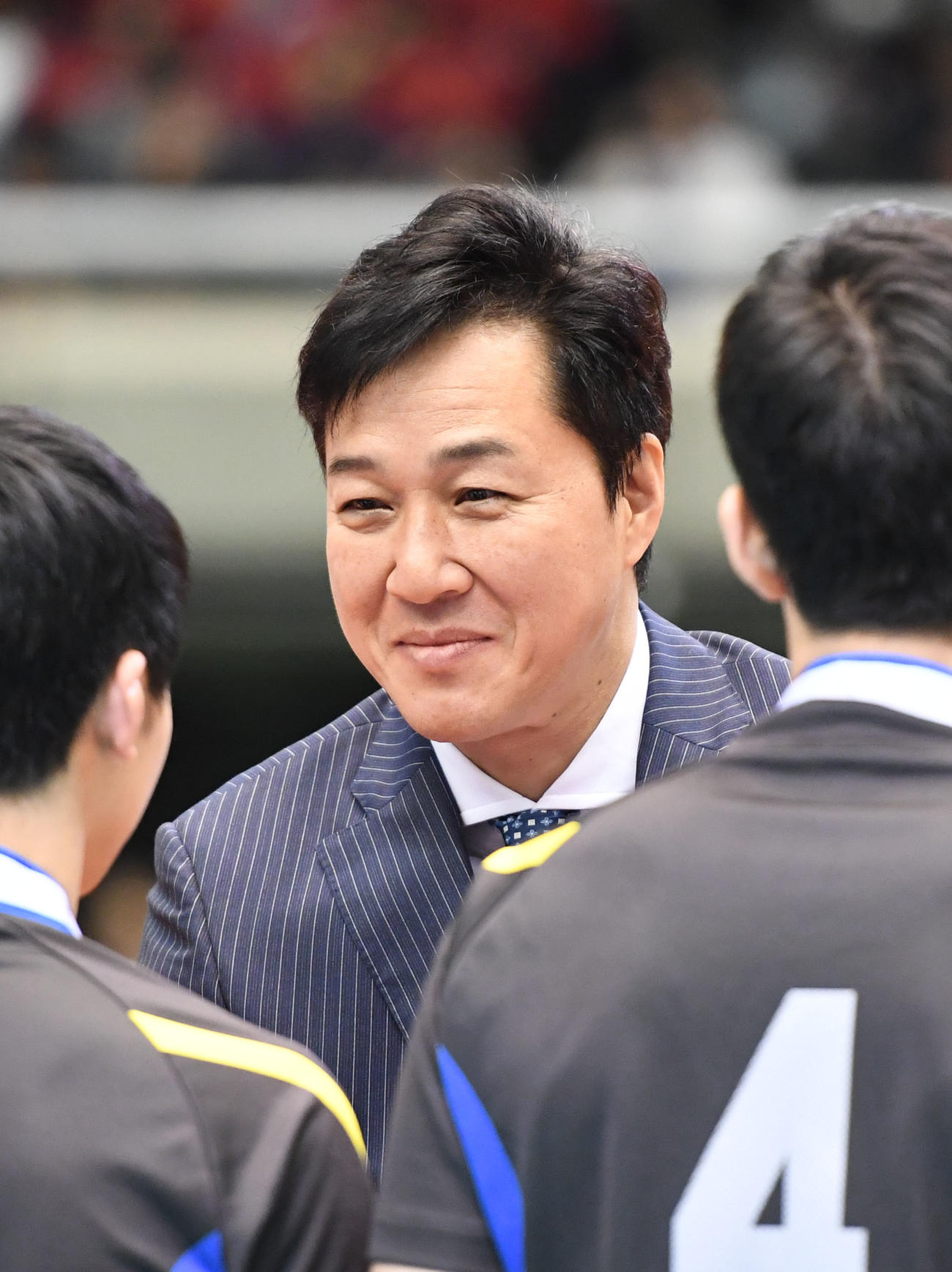 川合俊一氏（2017年1月8日撮影）