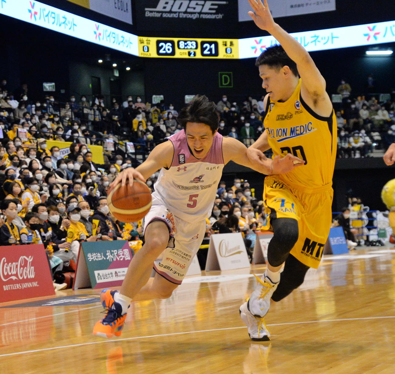 福島ファイヤーボンズ・友利健哉（22年4月17日撮影）