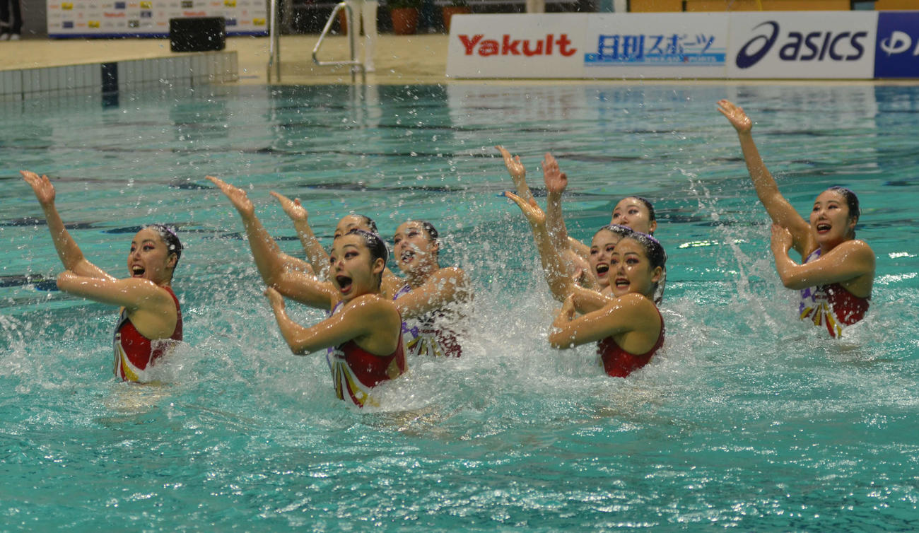 昨年の日本選手権にオープン参加した日本代表チーム（2021年5月撮影）