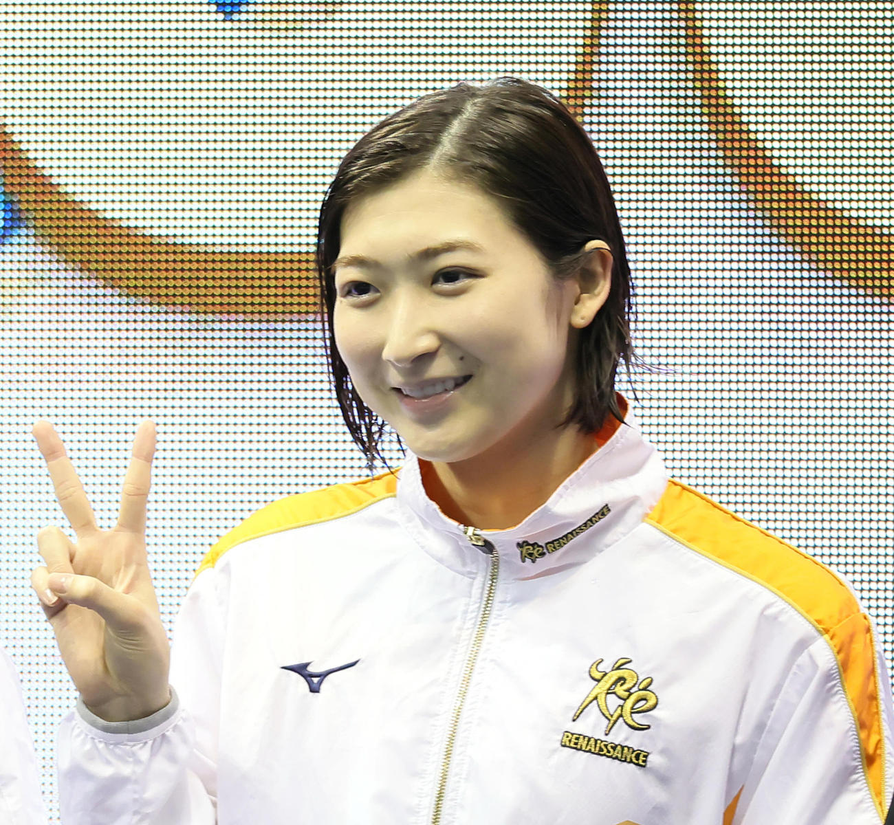 池江璃花子（2022年4月30日撮影）